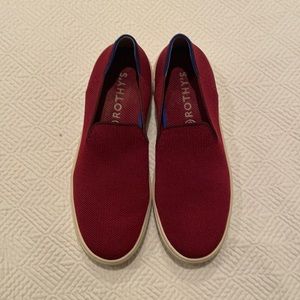 Rothy’s “The Sneaker” in size 7.5